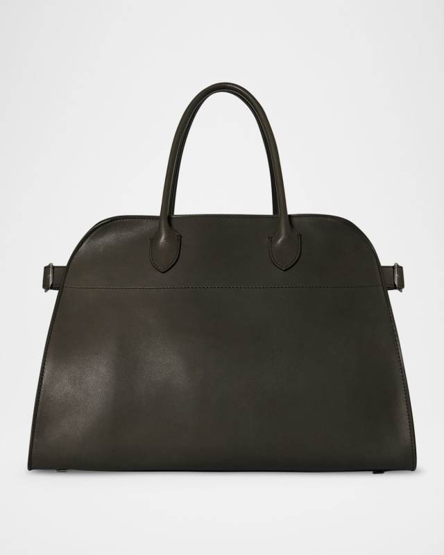 Soft Margaux 15 Top Handle Bag in Saddle Leather